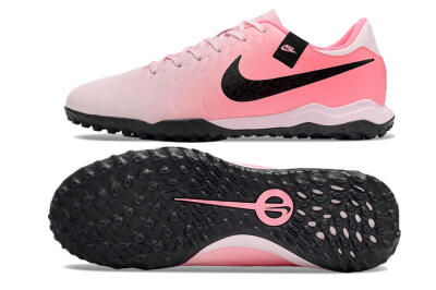 Nike Tiempo Legend 10 Academy TF Low-Tops Football Shoes - Pink/Black/White