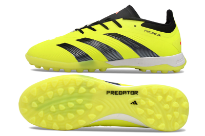 Adidas Predator 24 Elite TF Low-Tops Football Shoes - Yellow/Black/White