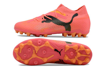 Puma Future Ultimate MG Low-Tops Football Boots - Red/Black/Orange