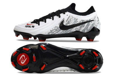 Nike Phantom Luna Elite FG Low-Tops Football Boots - White/Red/Black/Grey