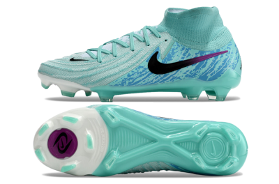 Nike Phantom Luna 2 Elite LV8 FG High-Tops Football Boots - Jade/Black/Purple