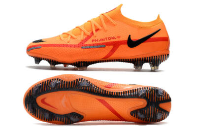 Nike Phantom GT 2 Elite FG Low-Tops Football Boots - Orange/Black