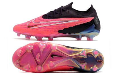 Nike Phantom GX Elite FG Low-Tops Football Boots - Pink/Black