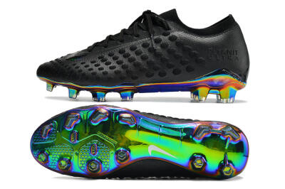 Nike Phantom Ultra Venom FG Low-Tops Football Boots - Black/Black