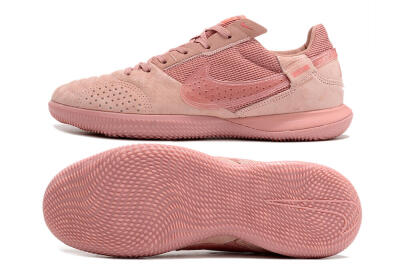 Nike Street Gato IC Low-Tops Football Shoes - Pink/Pink/Pink
