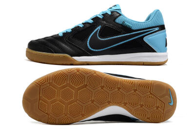 Supre x Nike SB Gato IC Low-Tops Football Shoes - Black/Blue/White