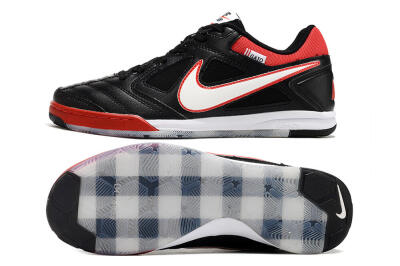 Supre x Nike SB Gato IC Low-Tops Football Shoes - Black/White/Red