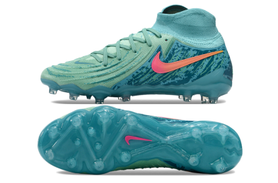 Nike Phantom Luna Elite AG High-Tops Football Boots - Jade/Pink/Orange