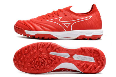 Mizuno Morelia Neo Sala β TF Low-Tops Football Shoes - Red/White