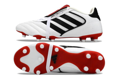 Adidas Copa Gloro 2 FG Low-Tops Football Boots - White/Black/Red