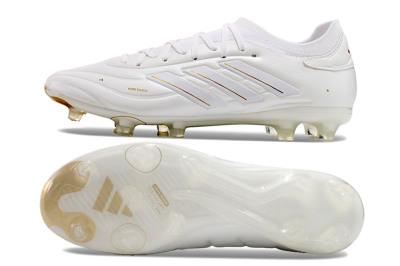 Adidas Copa Pure 2 FG Low-Tops Football Boots - White/Gold