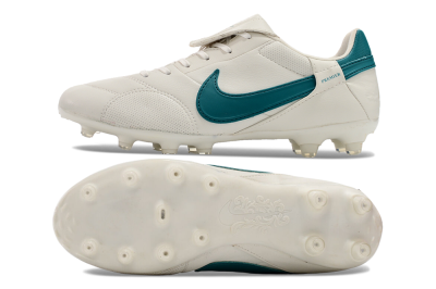 Nike The Premier 3 FG Low-Tops Football Boots - White/Blue