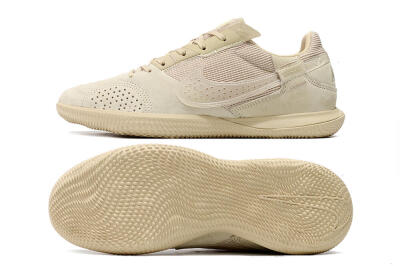 Nike Street Gato IC Low-Tops Football Shoes - Beige/Beige