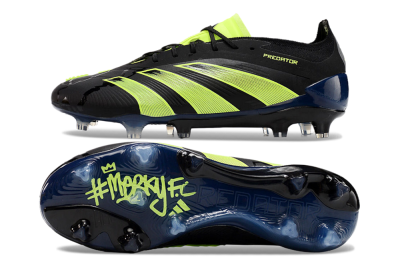 Adidas Predator Accuracy+ FG Low-Tops Football Boots - Black/Yellow