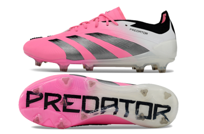 Adidas Predator Accuracy.1 FG Low-Tops Football Boots - Pink/Black/White