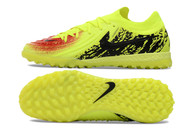 Nike Phantom GX 2 Elite TF Low-Tops Football Shoes - Yellow/Red/Black