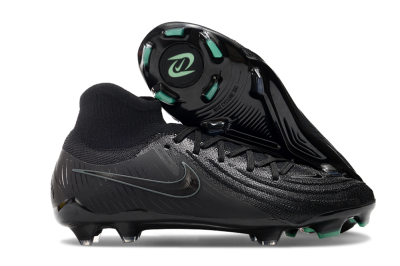 Nike Phantom Luna Elite NU FG High-Tops Football Boots - Black/Blue