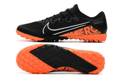 Nike Mercurial Vapor 13 Pro TF Low-Tops Football Shoes - Black/Orange