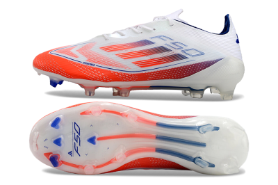 Adidas F50 Elite FG Low-Tops Football Boots - Red/Blue/White