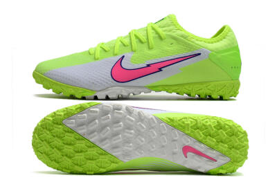 Nike Mercurial Vapor 13 Pro TF Low-Tops Football Shoes - Yellow/White/Pink