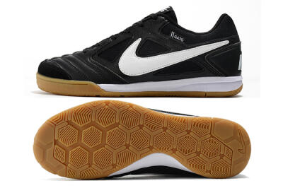 Supreme x Nike SB Gato IC Low-Tops Football Shoes - Black/White/Brown