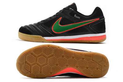 Supreme x Nike SB Gato IC Low-Tops Football Shoes - Black/Red/Green