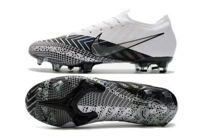 Nike Mercurial Vapor 13 Elite FG Low-Tops Football Boots - Black/White/Blue