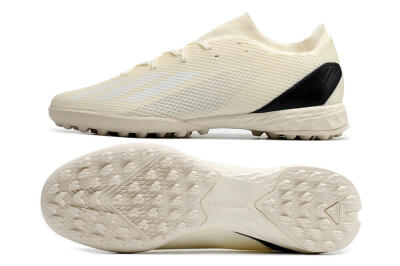 Adidas X Speedportal.3 TF Low-Tops Football Shoes - Beige/White/Black