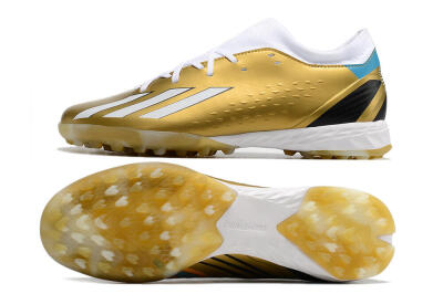 Adidas X Speedportal.3 TF Low-Tops Football Shoes - Gold/White/Black