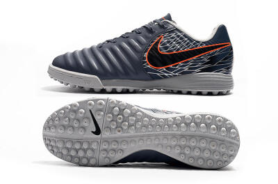 Nike Tiempox Ligera IV TF Low-Tops Football Shoes - Grey/Red/Black