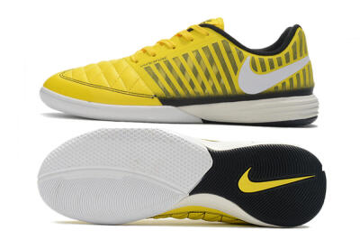Nike Lunar Gato 2 IC Low-Tops Football Shoes - Yellow/Black/White