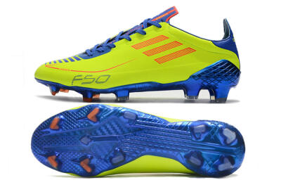 Adidas F50 Adizero Ghosted FG Low-Tops Football Boots - Yellow/Red/Blue