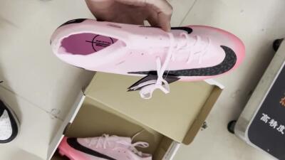 Nike Air Zoom Mercurial Vapor 15 Elite FG Low-Tops Football Boots - Pink/Black