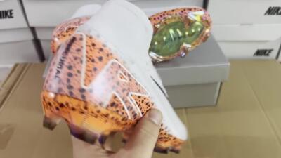 Nike Air Zoom Mercurial Superfly 10 Elite FG High-Tops Football Boots - Grey/Leopard/Gold