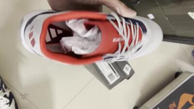 Adidas Predator 24 Elite IC Low-Tops Football Shoes - Grey/Blue/Red