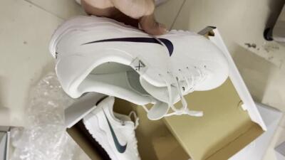 Nike Tiempo Legend 10 Pro TF Low-Tops Football Shoes - White/Green