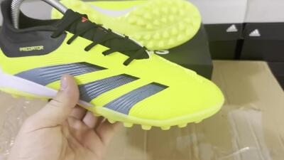 Adidas Predator 24 Elite TF Low-Tops Football Shoes - Yellow/Black/White