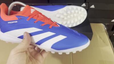Adidas Predator 24 Elite TF Low-Tops Football Shoes - Blue/White/Red