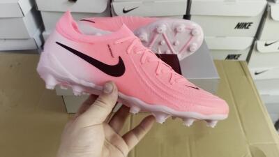 Nike Phantom Luna Elite AG Low-Tops Football Boots - Pink/Black/White