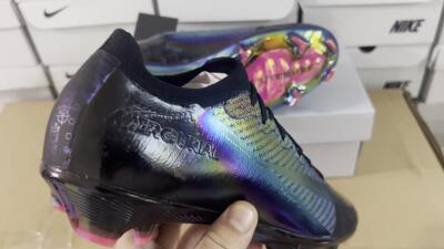 Nike Air Zoom Mercurial Vapor 15 Elite FG Low-Tops Football Boots - Blue/Black/Gold