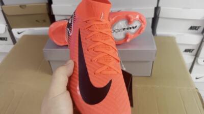 Nike Air Zoom Mercurial Superfly 10 Elite FG High-Tops Football Boots - Red/Black/White