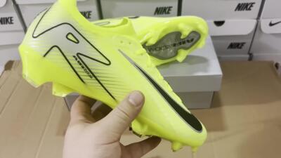 Nike Air Zoom Mercurial Vapor 16 Elite FG Low-Tops Football Boots - Yellow/Black/Silver/Grey