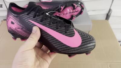 Nike Air Zoom Mercurial Vapor 16 Elite FG Low-Tops Football Boots - Black/Pink