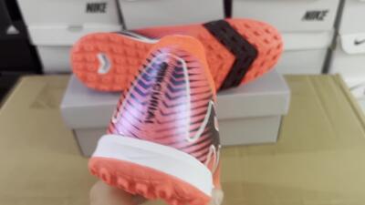 Nike Air Zoom Mercurial Vapor 16 Elite TF Low-Tops Football Shoes - Red/Black/White