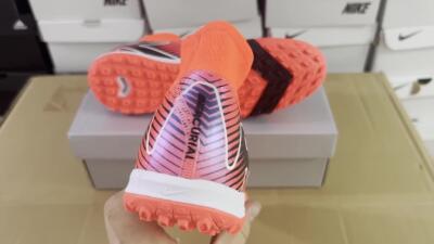 Nike Air Zoom Mercurial Superfly 10 Elite TF High-Tops Football Shoes - Red/Black/White