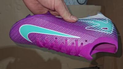 Nike Air Zoom Mercurial Vapor 16 Elite FG Low-Tops Football Boots - Purple/Mint
