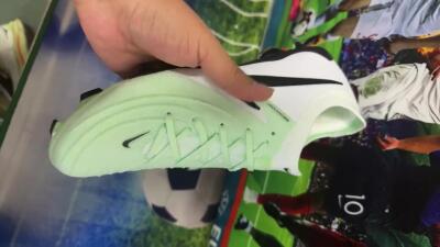 Nike Phantom Luna Elite FG Low-Tops Football Boots - Green/White/Black