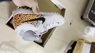 Nike Phantom Luna Elite TF High-Tops Football Shoes - Grey/Black/Leopard