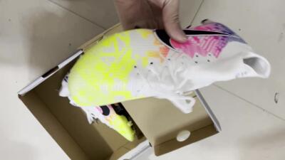 Nike Mercurial Superfly 7 Elite FG High-Tops Football Boots - Yellow/Pink/Blue