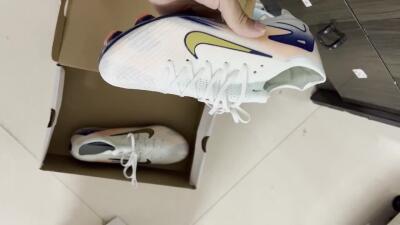 Nike Air Zoom Mercurial Vapor 16 Elite FG Low-Tops Football Boots - Pink/Gold/Blue